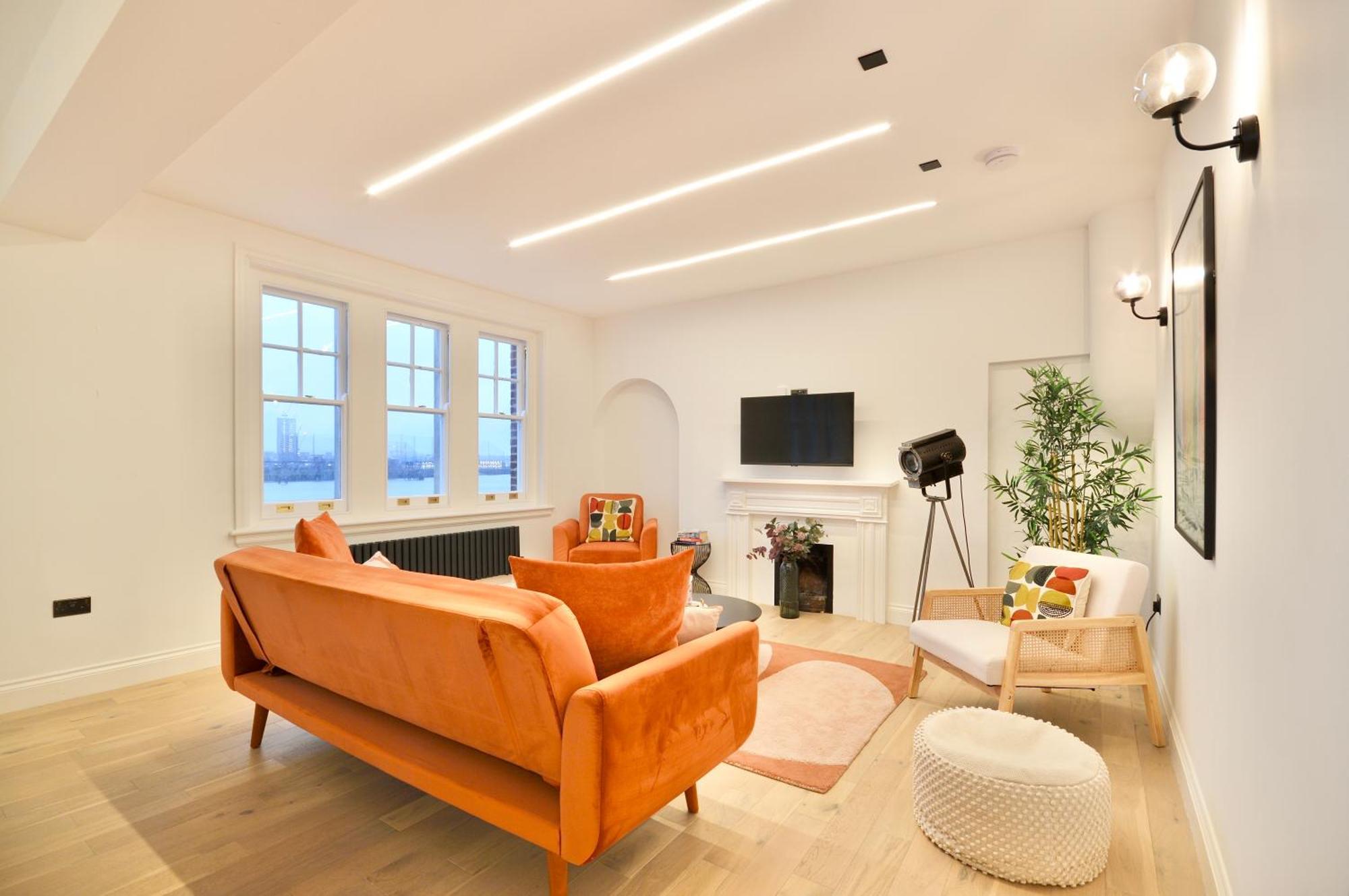 Newly Refurbished W/ River Views Londýn Exteriér fotografie